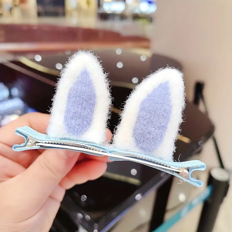 Bunny Ear Hair Clips - Set of 2