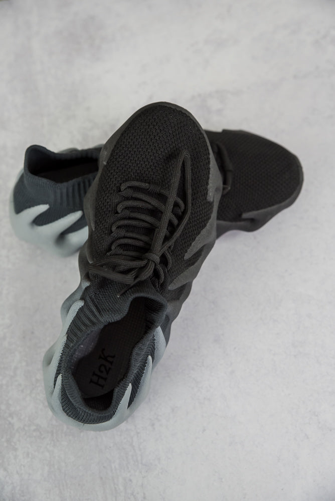 *Sample Sale - Hipster Sneakers in Black and Gray *FINAL SALE*