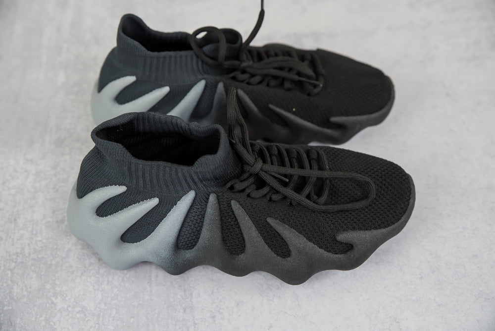 *Sample Sale - Hipster Sneakers in Black and Gray *FINAL SALE*