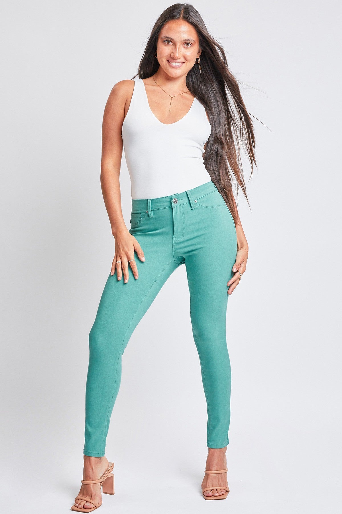 YMI Hyper Stretch Mid-Rise Skinny Jean