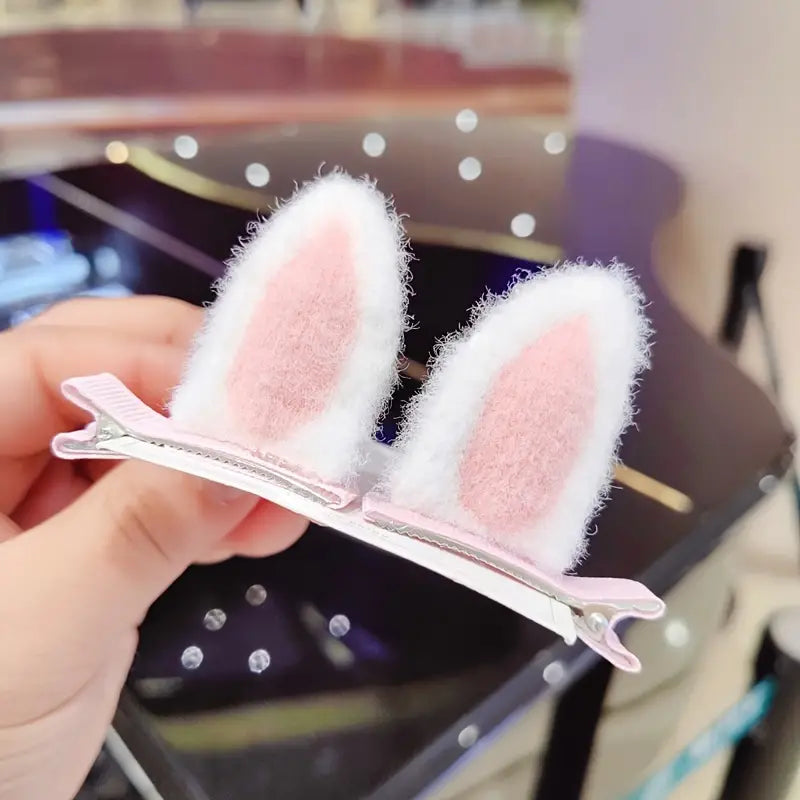 Bunny Ear Hair Clips - Set of 2