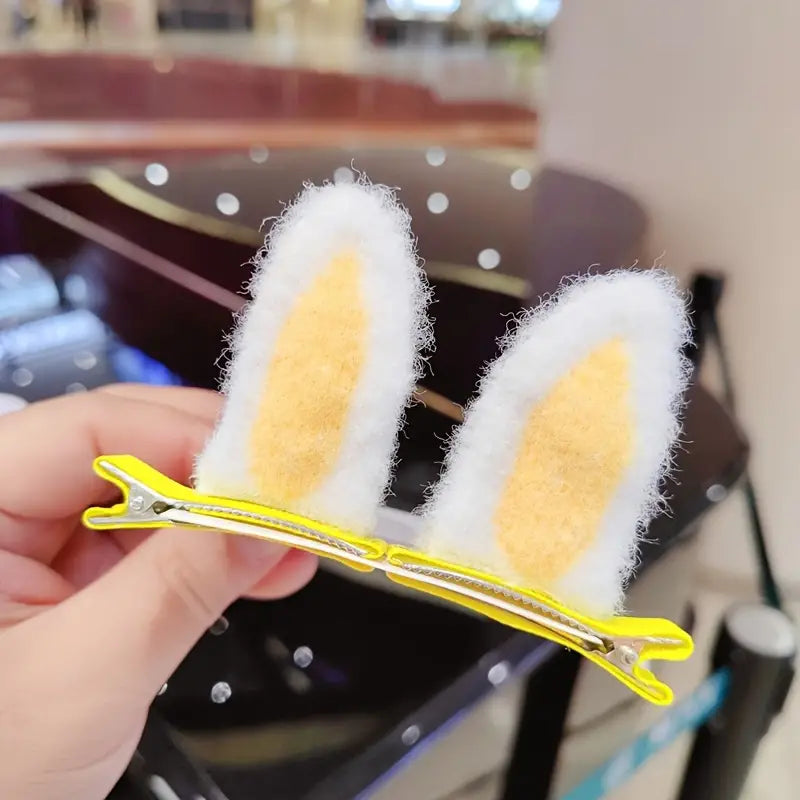 Bunny Ear Hair Clips - Set of 2