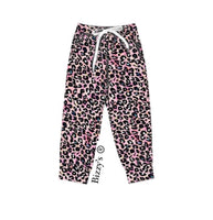 Pink Cheetah Patterned Joggers (Girls)