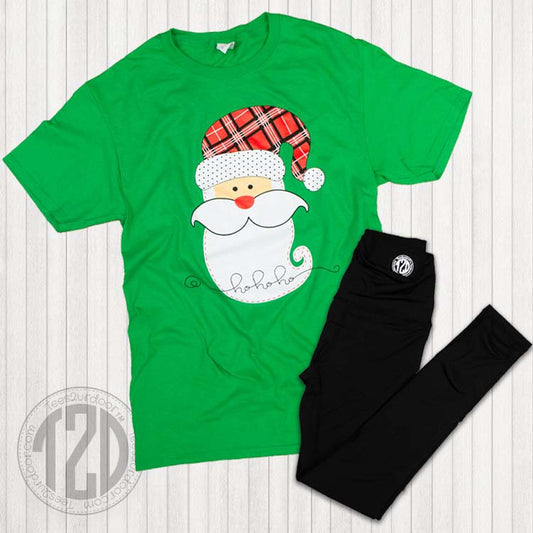 Festive Santa Christmas Tee