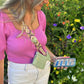 Clip & Go Crossbody Strap w/Zippered Pouch