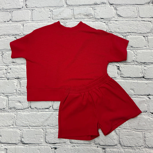 Ribbed Tee & Shorts Set