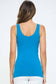 Reversible V or U Neckline Seamless Tank - Summer Colors