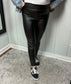 Faux Leather Slim Fit Leggings