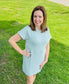 Summer Casual T-shirt Short-sleeved Dress (With Pockets)