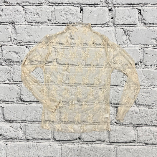 Lace Mesh Sheer Top
