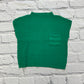 Mock Neck Short Sleeve Sweater