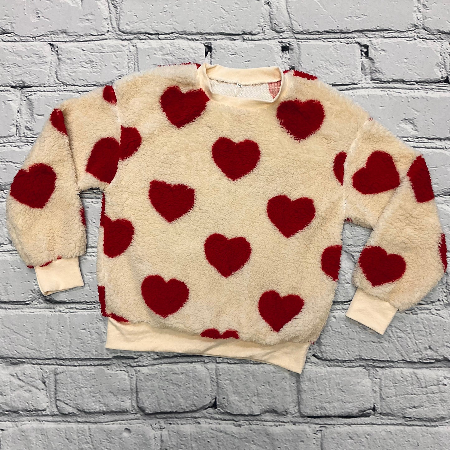 Fluffy Valentine's Love Sweatshirt