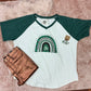 St. Patrick's Day Arches V-Neck Raglan