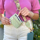 Clip & Go Crossbody Strap w/Zippered Pouch