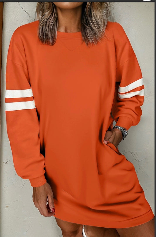 *PRE-ORDER* Varsity Sweatshirt Dress