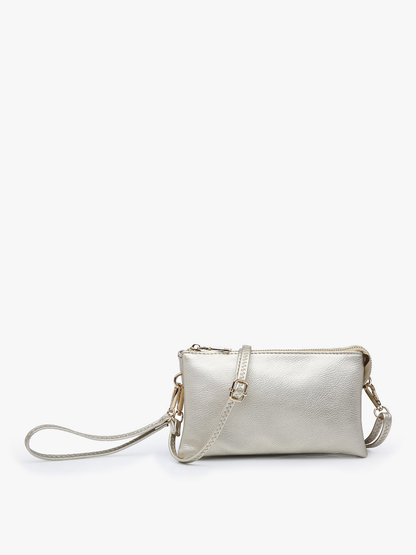 Riley 3 Compartment Crossbody/Wristlet