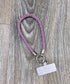 Keychain Rhinestone Wrist Strap Phone Holder