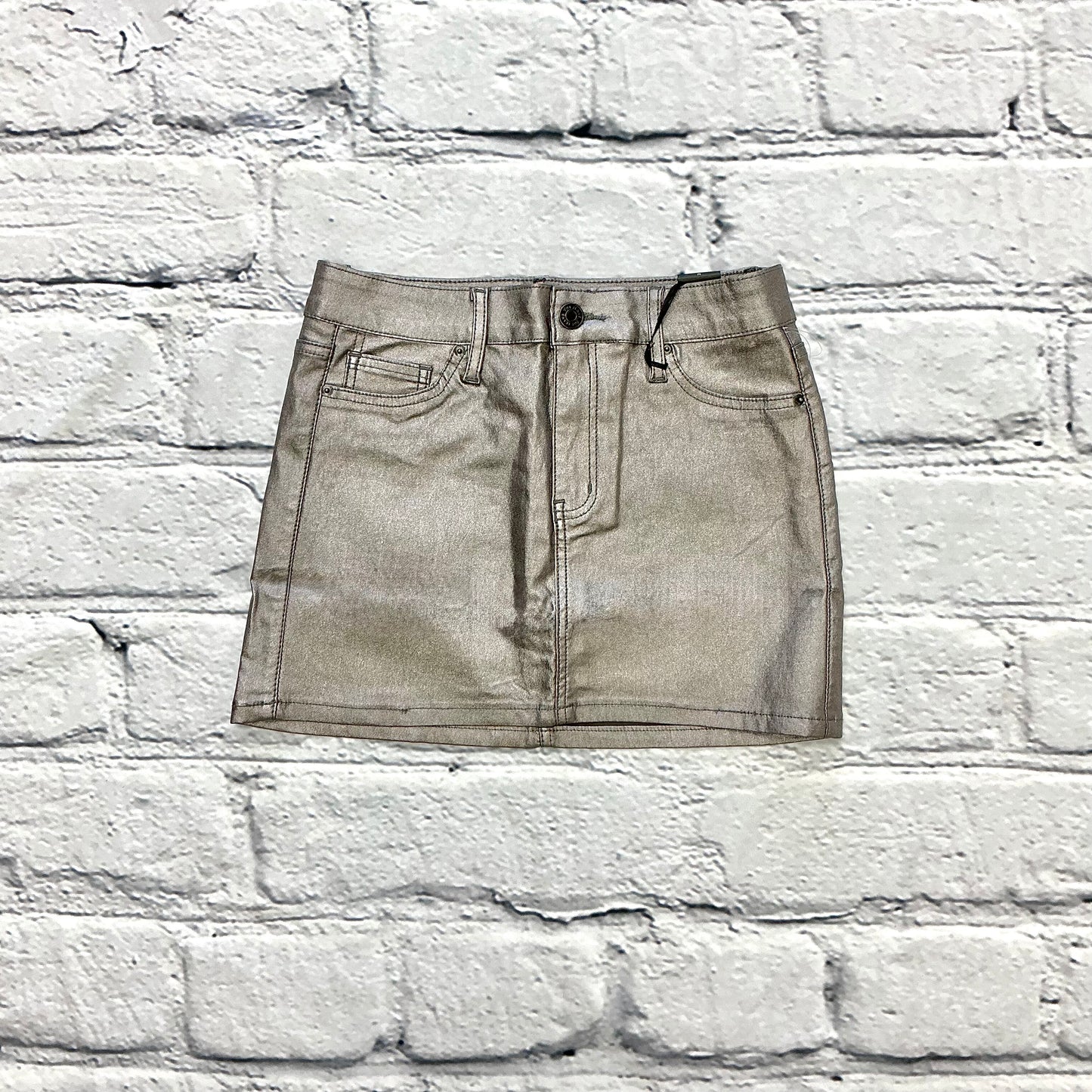 Metallic Skirt by YMI Jeans