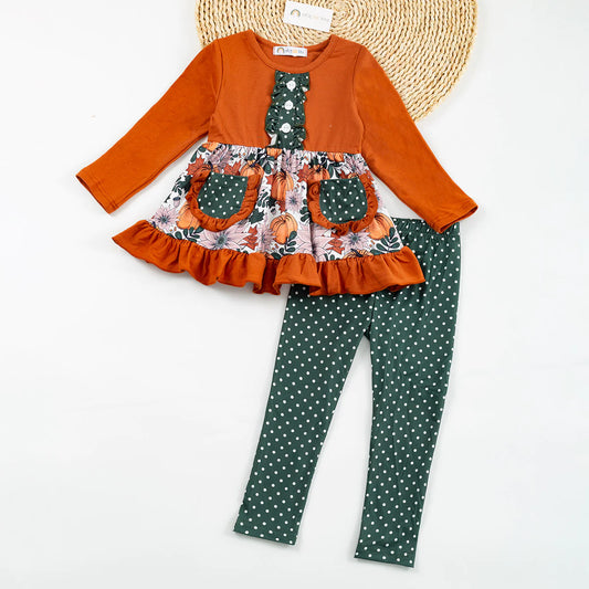 Blooming Pumpkin Pant Set