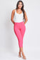 YMI Hyper Stretch Pull On Capri with Side Slit