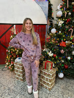 Double Plush Fur Christmas Pajamas