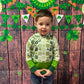 Boys St. Paddy's Checkerboard Hoodie