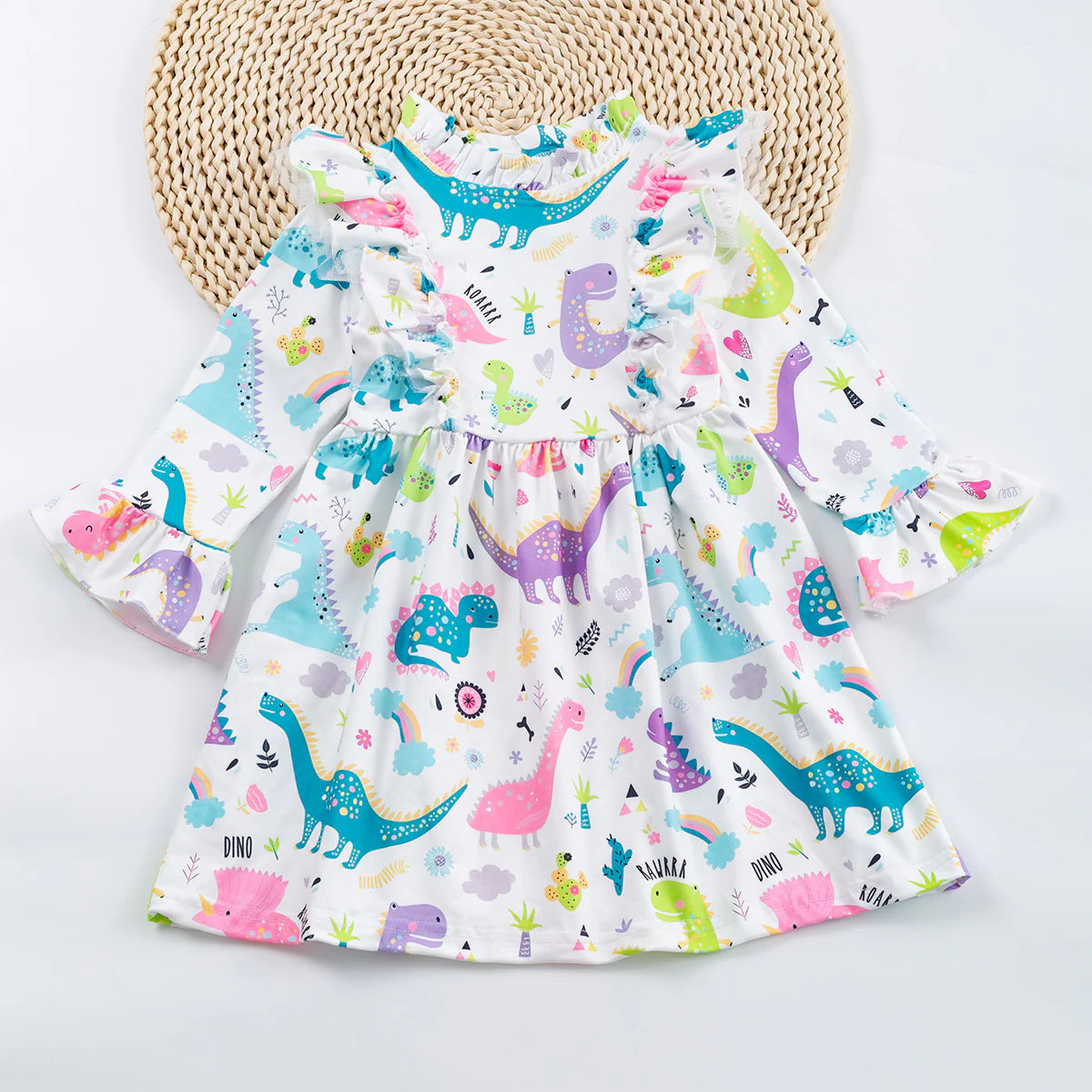Dinosaur Friends Girls Dress