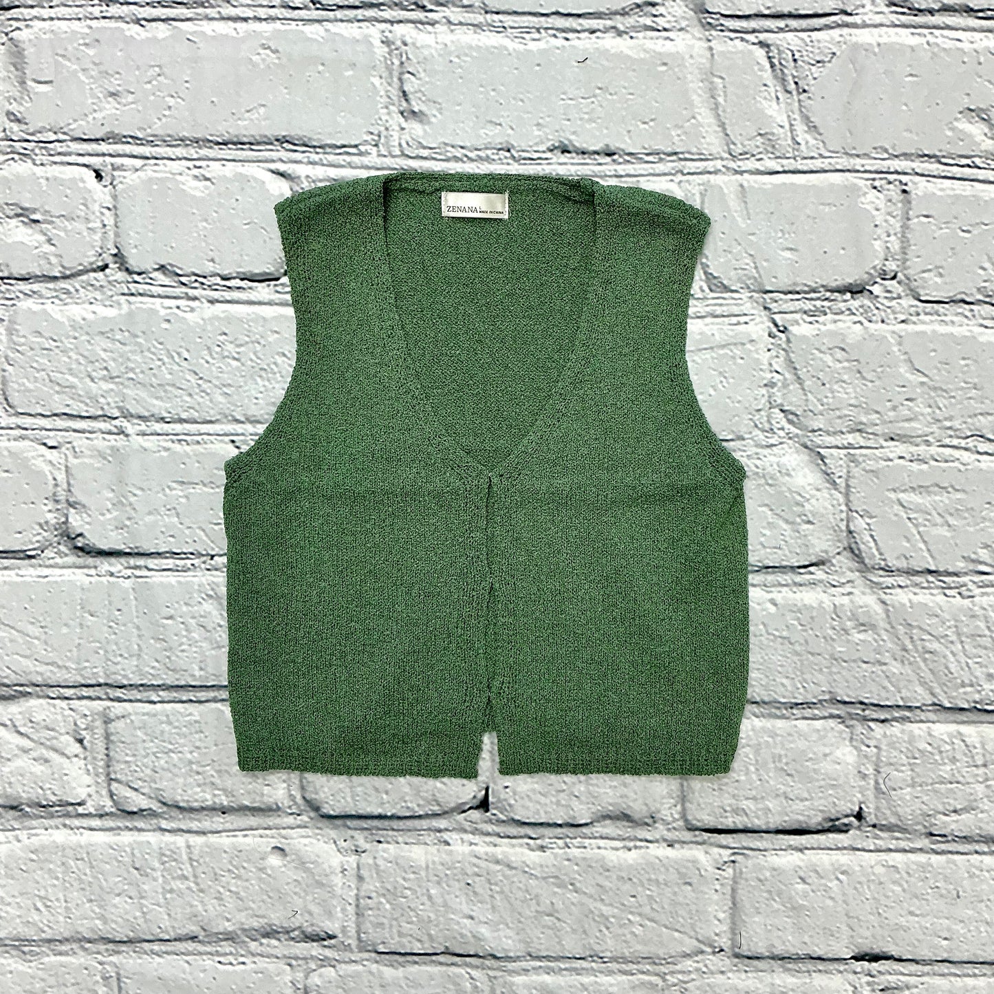 Hook & Eye Knit Sweater Vest