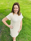 Summer Casual T-shirt Short-sleeved Dress (With Pockets)