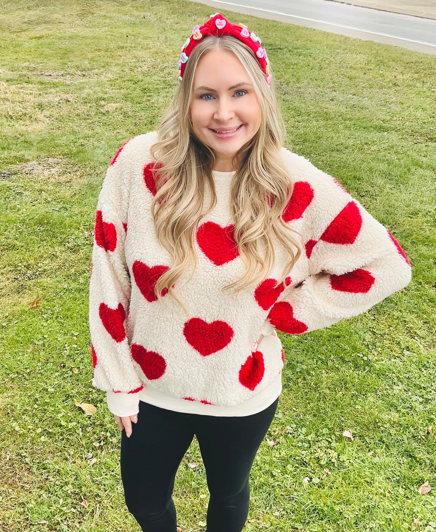 Fluffy Valentine's Love Sweatshirt