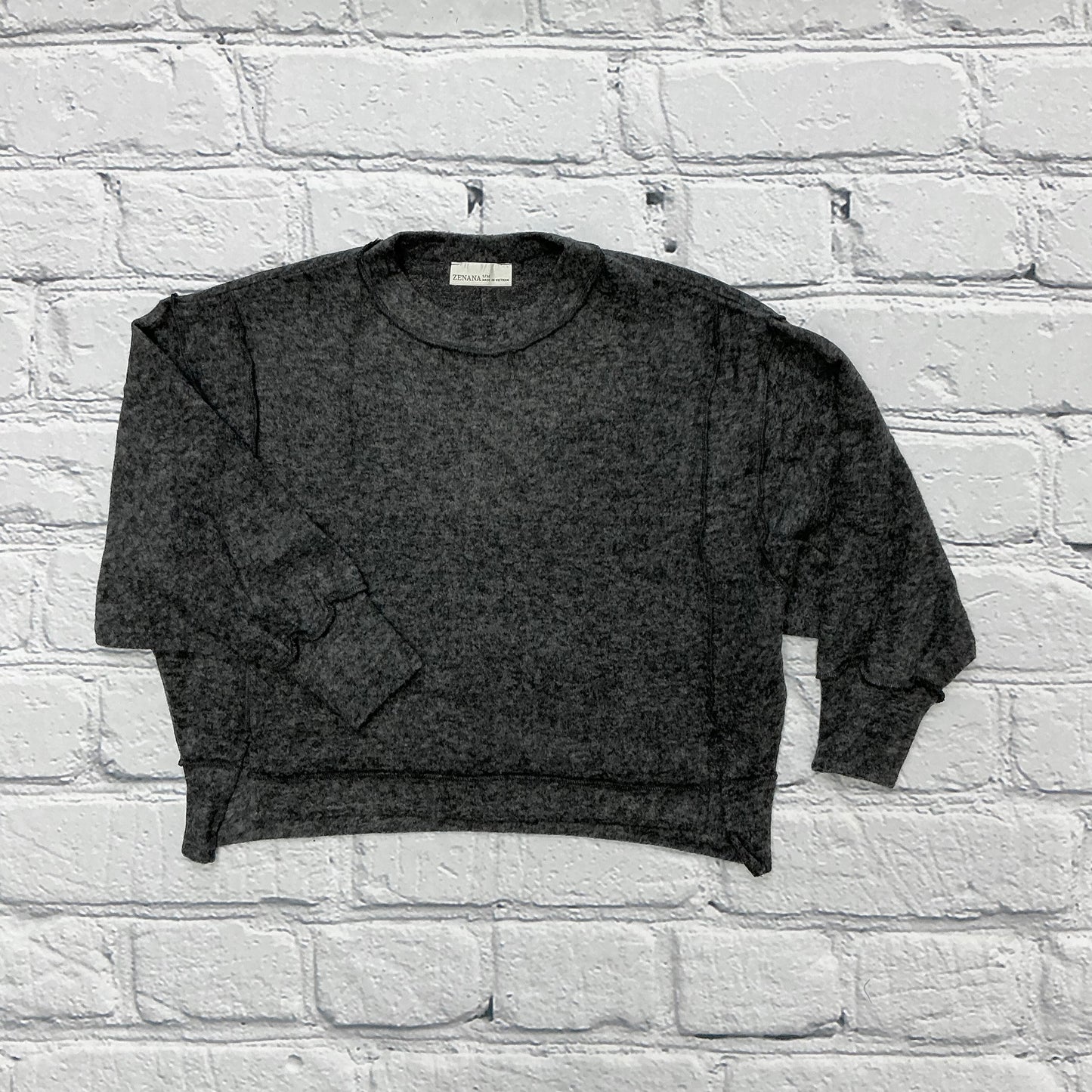 Brushed Hacci Oversized Sweater