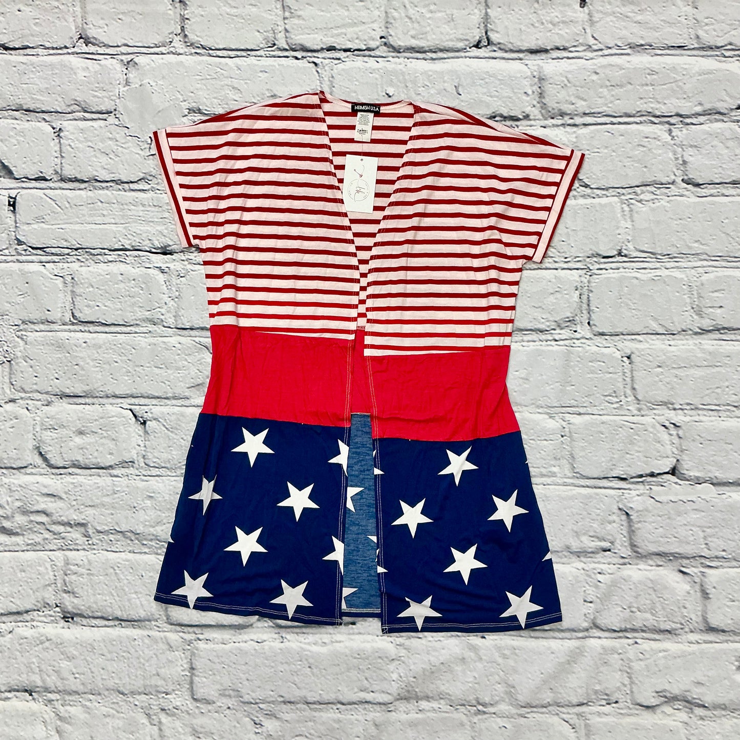 Navy Star Short Sleeve Cardigan