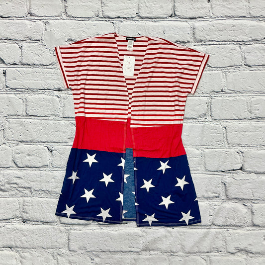 Navy Star Short Sleeve Cardigan