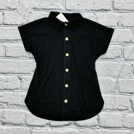 Black Button Up Blouse