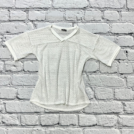 Ivory Drop Shoulder Top