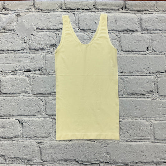 Reversible V or U Neckline Seamless Tank - Summer Colors