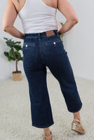 *Sample Sale - Astounding Tummy Control Cropped Judy Blue Jeans