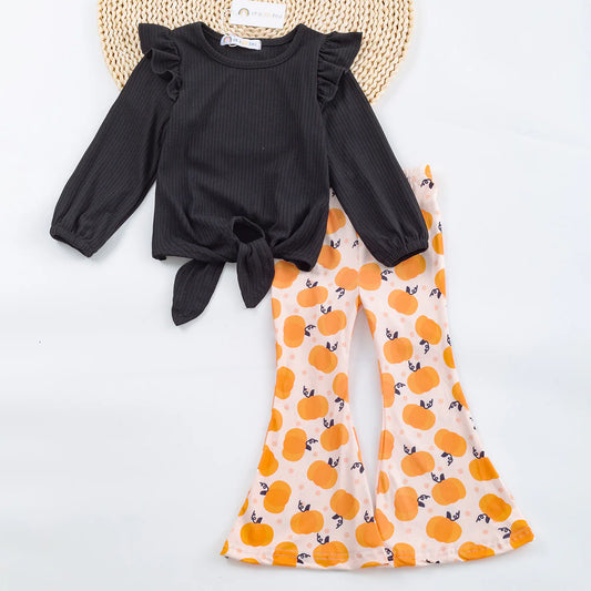 Retro Harvest Girls Pant Set