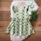 Girls St. Paddy's Checkerboard Dress