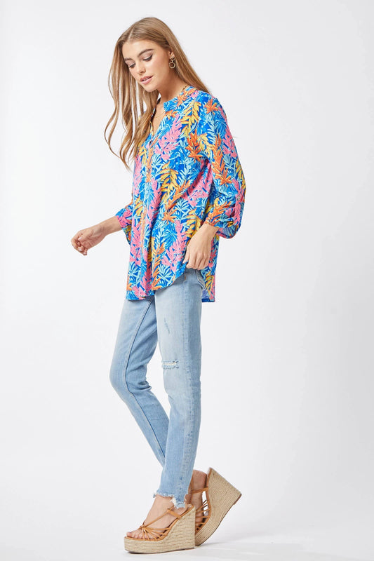 3/4 Sleeve Lizzy Blouse