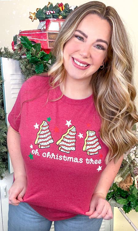 Oh Christmas Tree Cakes Graphic T-Shirt
