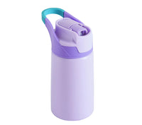 Kids12 oz Stainless Water Bottle with Straw Lid