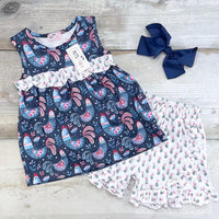 Cluck, Cluck, Cutie Short Set