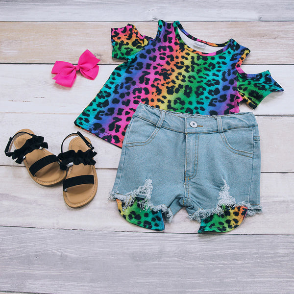 Bright & Wild Denim Set