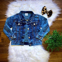 Medium Acid Washed Denim Jacket