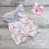Edgy Shabby Chic Romper