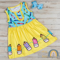 Happy Crayon Dress