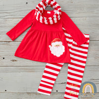 Stripey Santa 3 Pc. Outfit