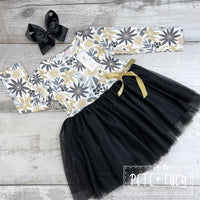 Riley floral tulle dress