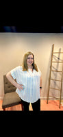 Short Sleeve Stripe Top